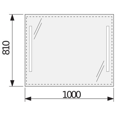 JIKA Зеркало Clear (H4557611731441)